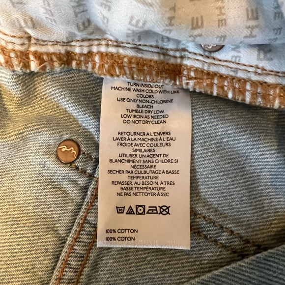 NWT Free People WE THE FREE Now or Never Denim Short in Moon Child size 30 - Picture 8 of 9